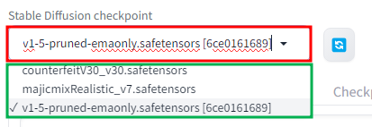 스테이블 디퓨전 Checkpoint