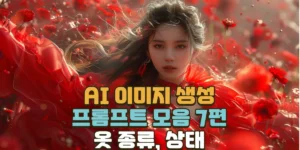 AI 이미지 생성을 위한 프롬프트 모음 7편 - 옷 종류, 상태