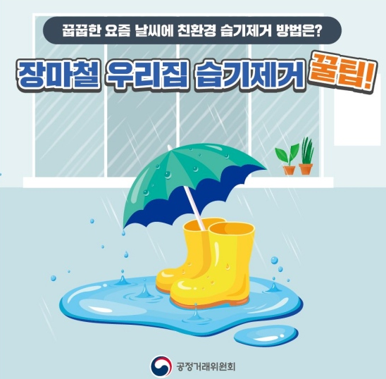 장마철 우리집 습기제거 꿀팁